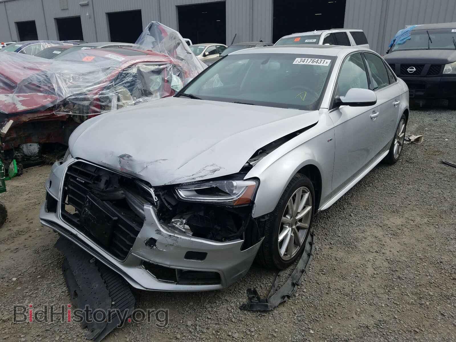 2014 AUDI A4 - VIN: WAUFFAFL4EN028892 - Фото 2