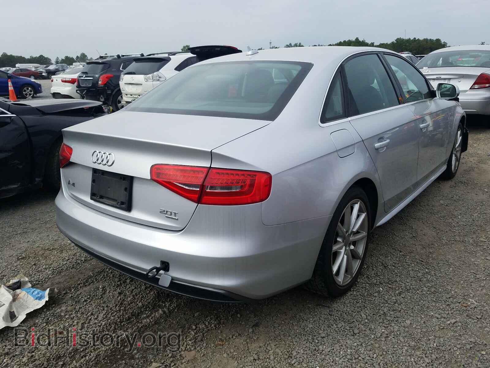 2014 AUDI A4 - VIN: WAUFFAFL4EN028892 - Фото 4