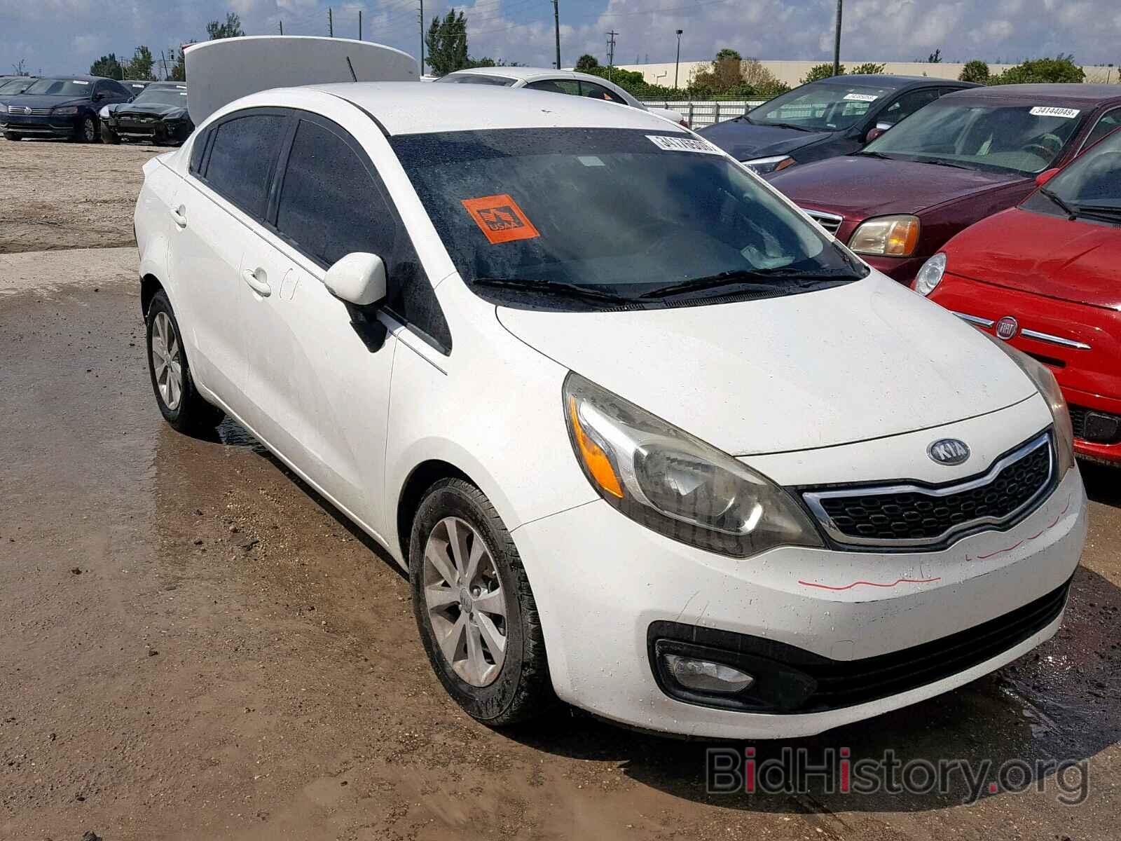 Photo KNADN4A36D6189563 - KIA RIO EX 2013