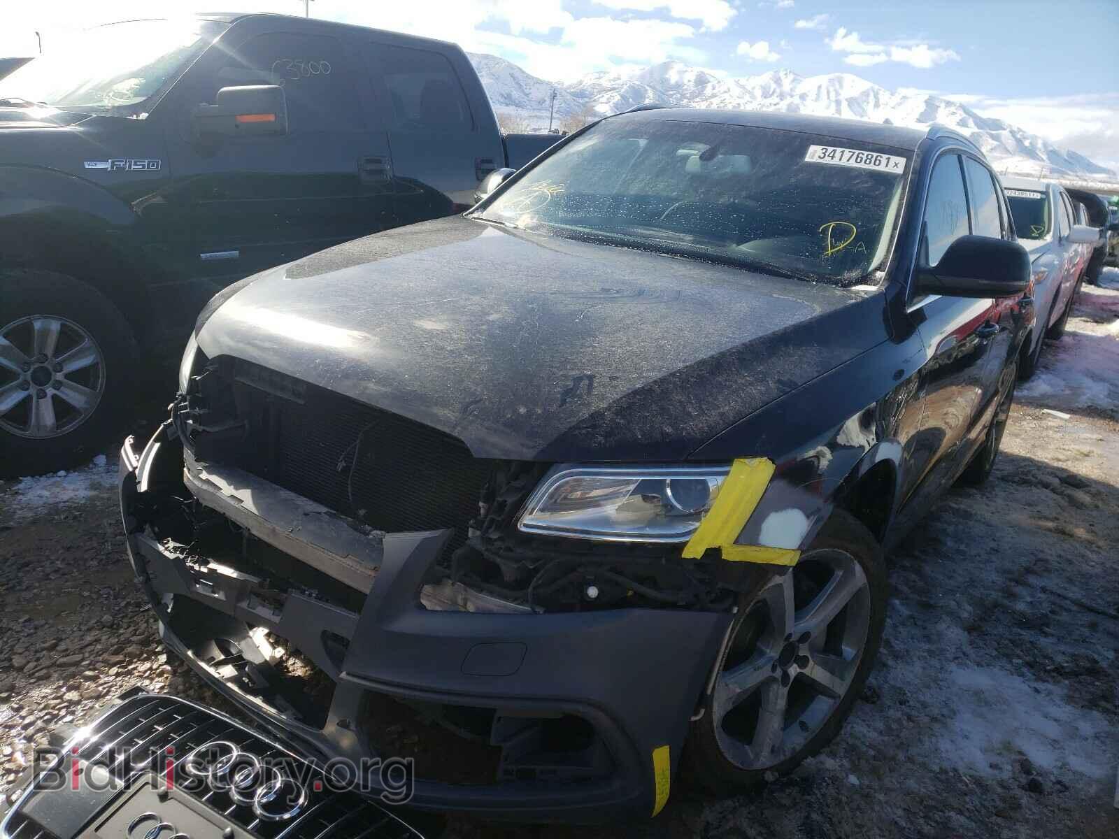 2014 AUDI Q5 - VIN: WA1DGAFP9EA061320 - Фото 2