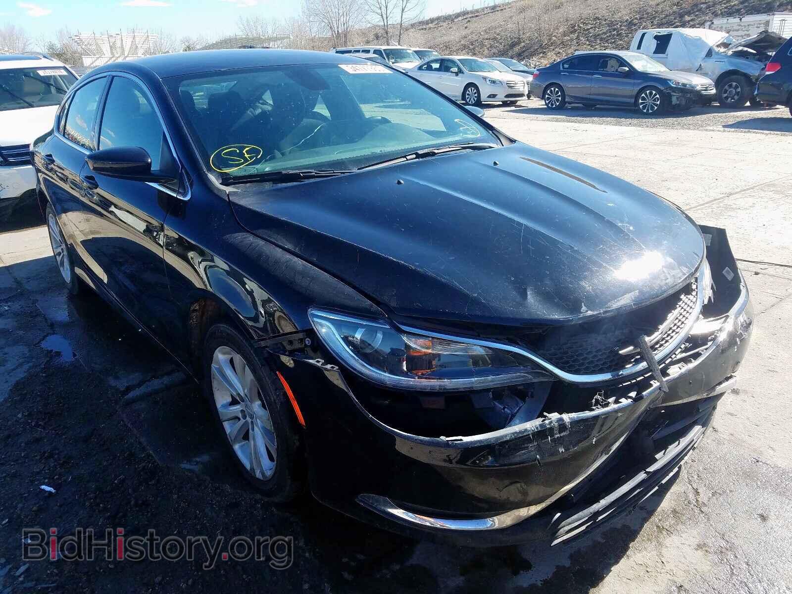 Фотография 1C3CCCAB5GN103809 - CHRYSLER 200 2016
