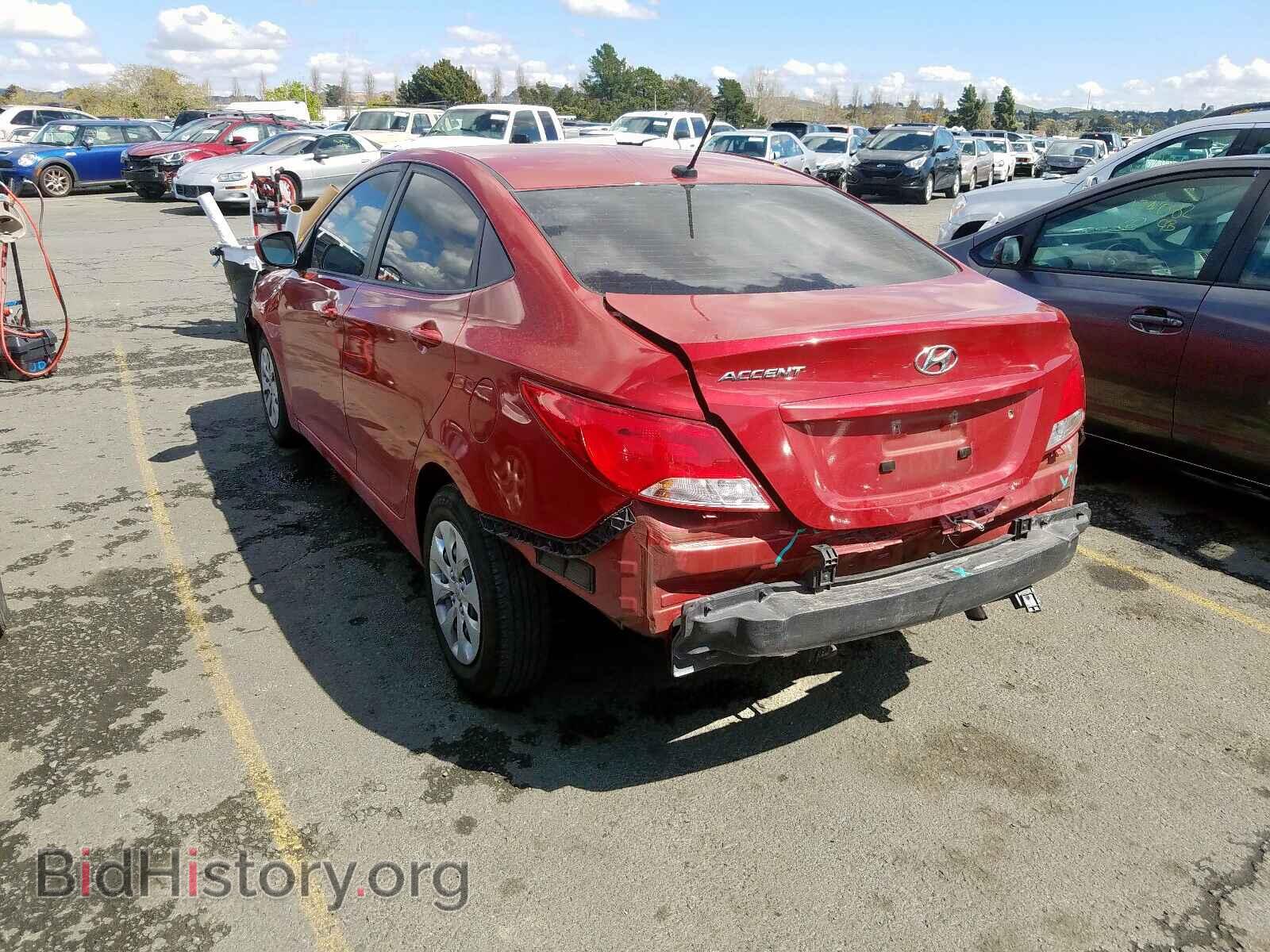 2017 HYUNDAI ACCENT - VIN: KMHCT4AE2HU360201 - Фото 3