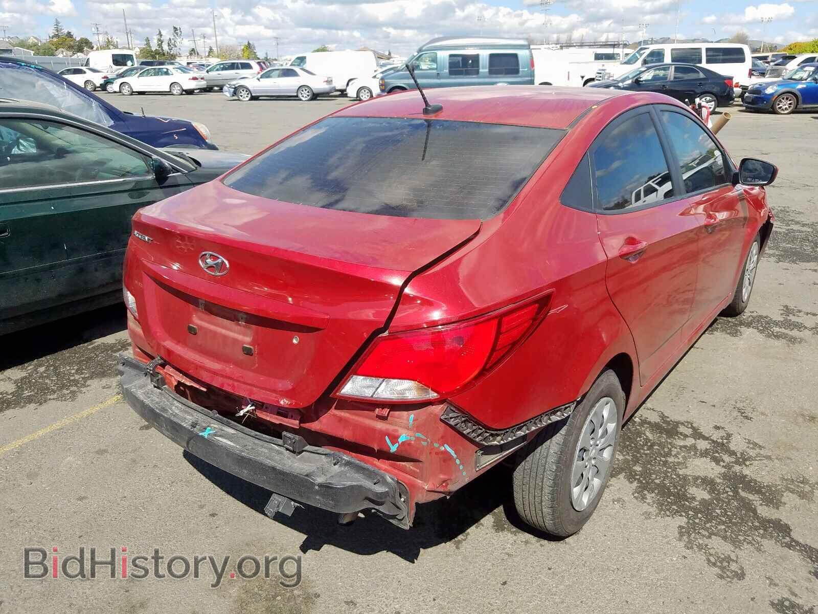 2017 HYUNDAI ACCENT - VIN: KMHCT4AE2HU360201 - Фото 4