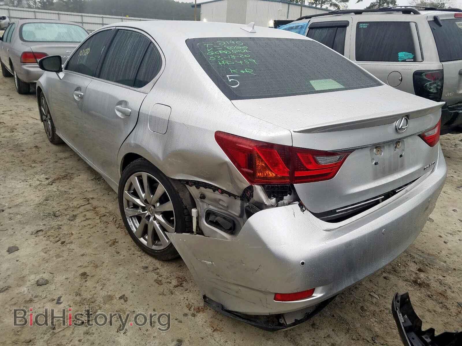 2013 LEXUS GS350 - VIN: JTHBE1BL3D5028020 - Фото 3