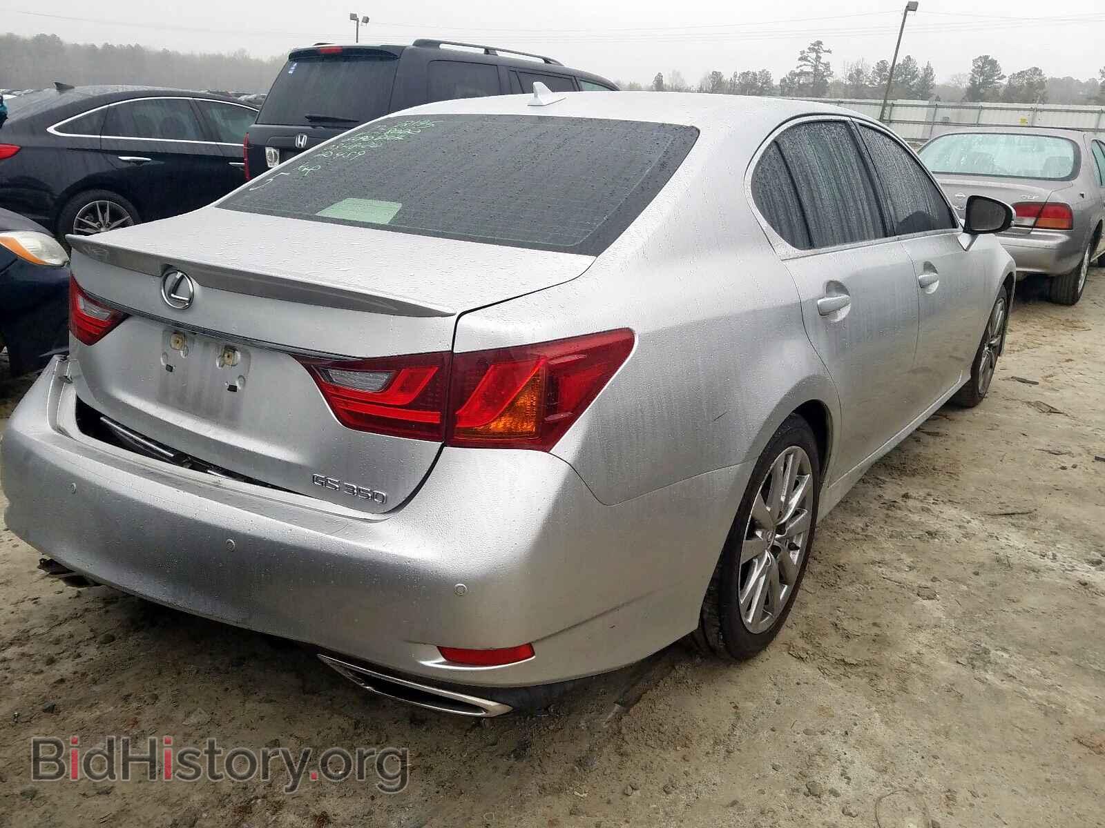 2013 LEXUS GS350 - VIN: JTHBE1BL3D5028020 - Фото 4