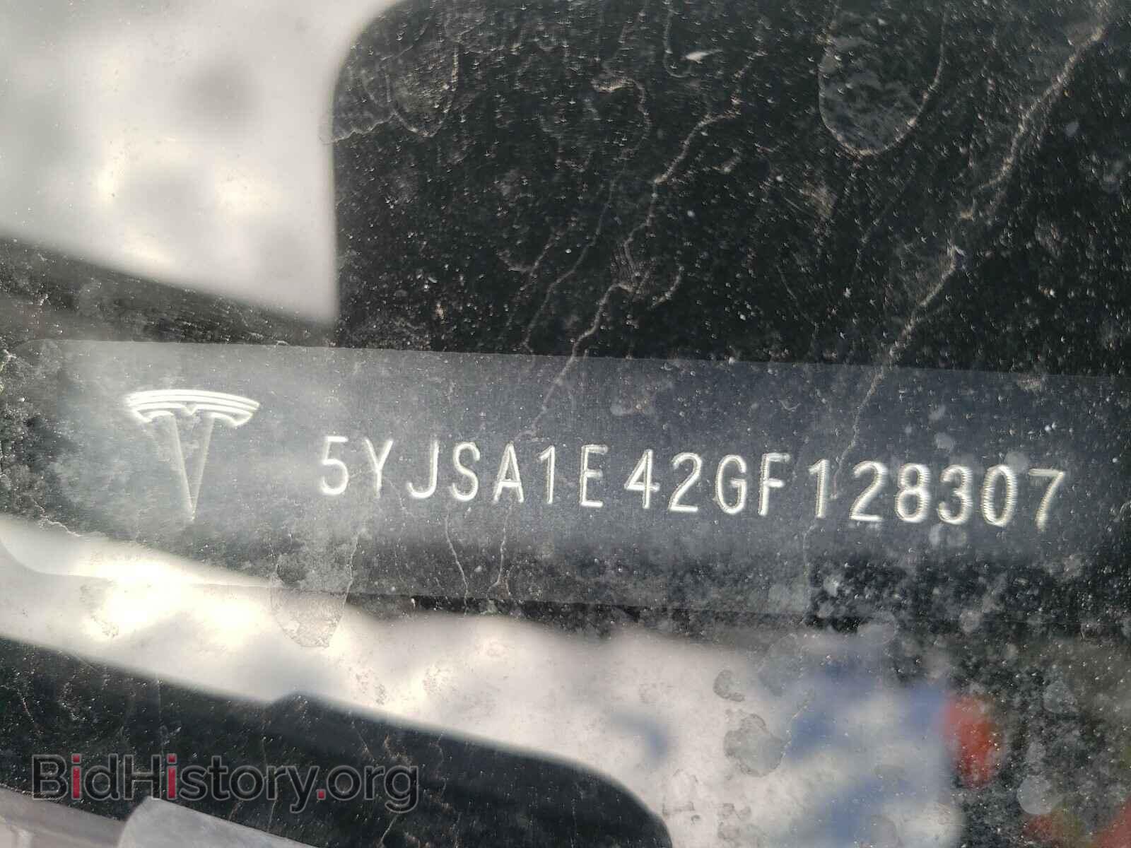 2016 TESLA MODEL S - VIN: 5YJSA1E42GF128307 - Фото 10
