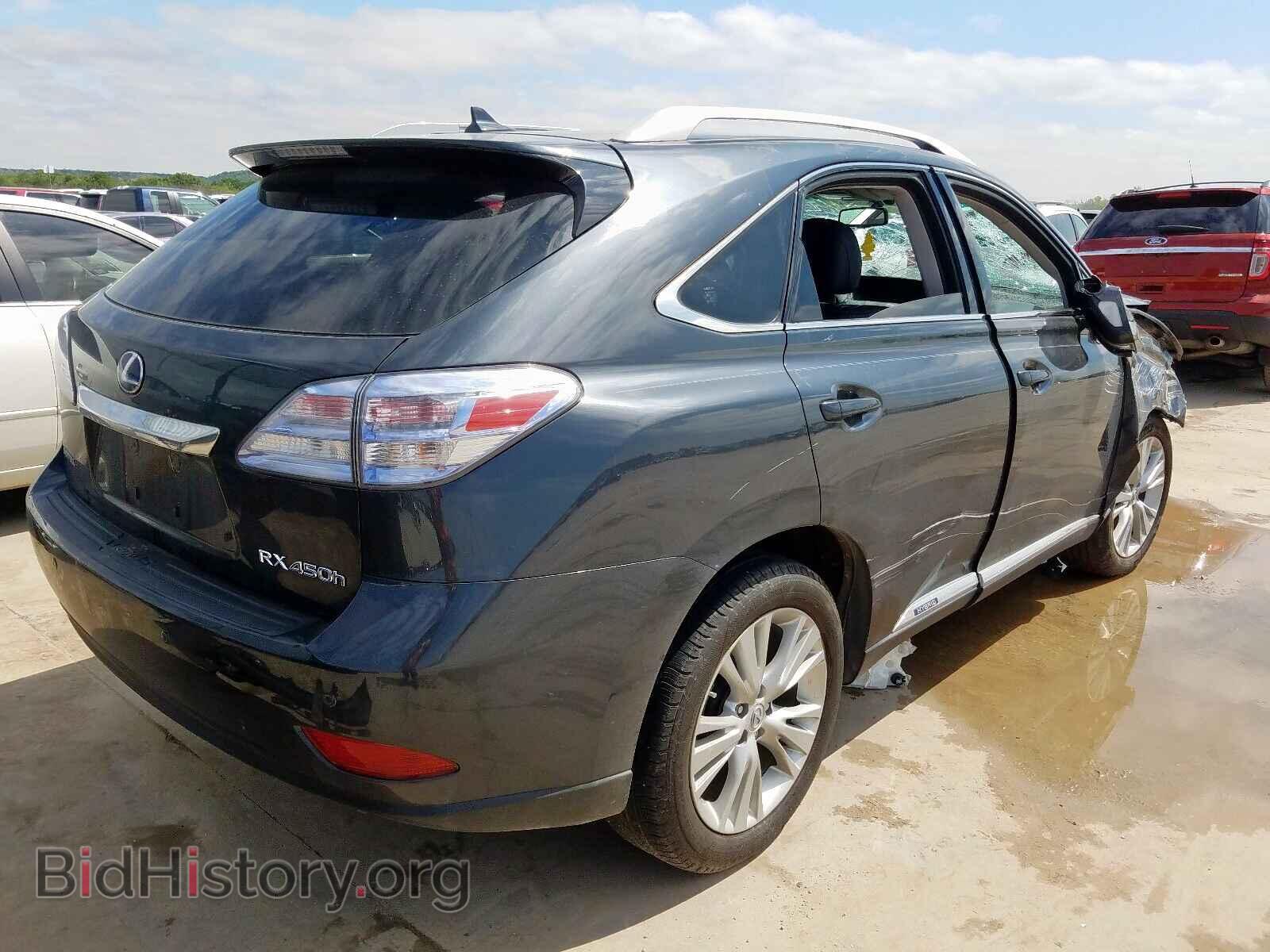 2011 LEXUS RX450 - VIN: JTJBC1BA8B2423912 - Фото 4