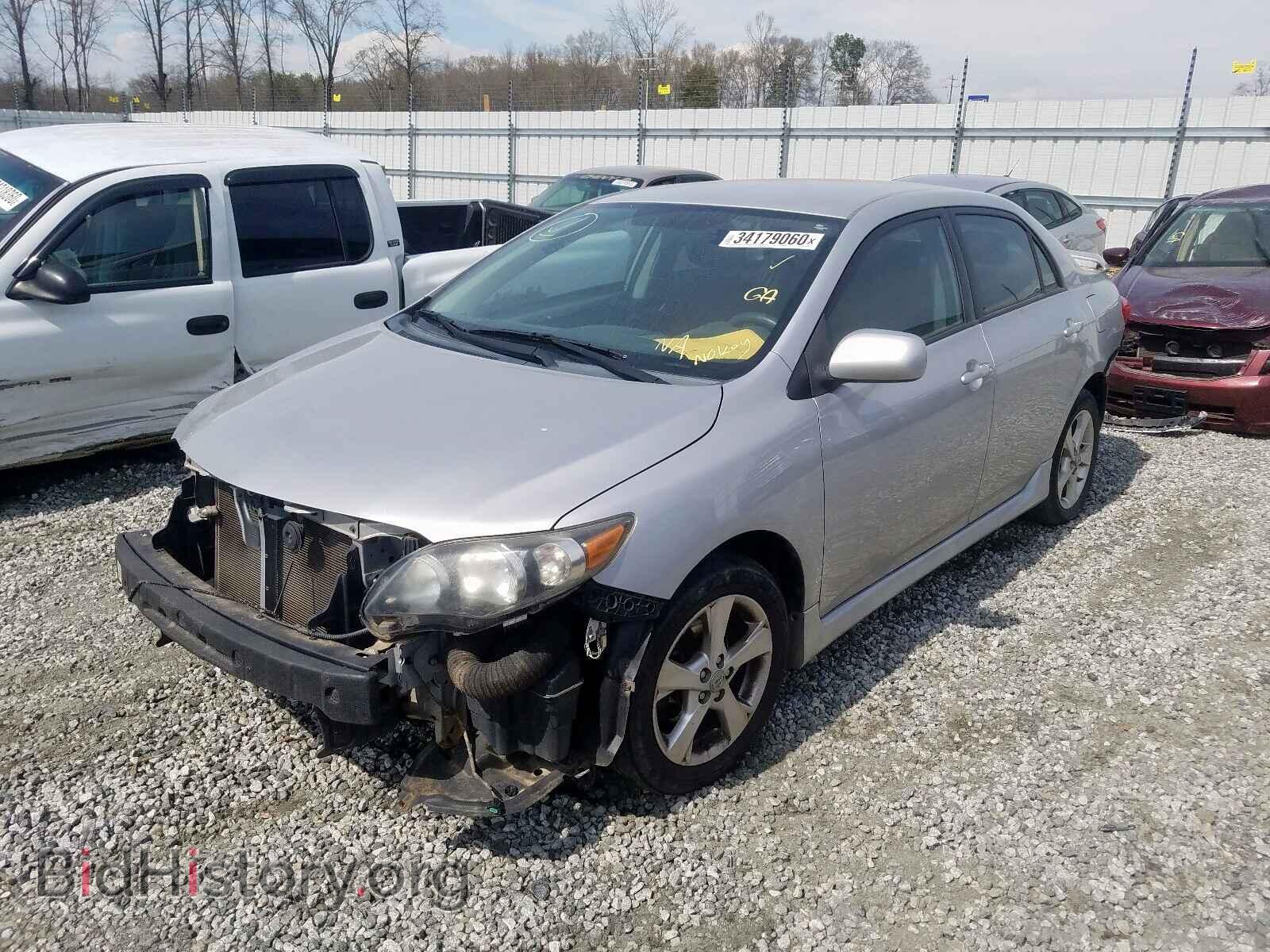 2011 TOYOTA COROLLA - VIN: 2T1BU4EE1BC660842 - Фото 2