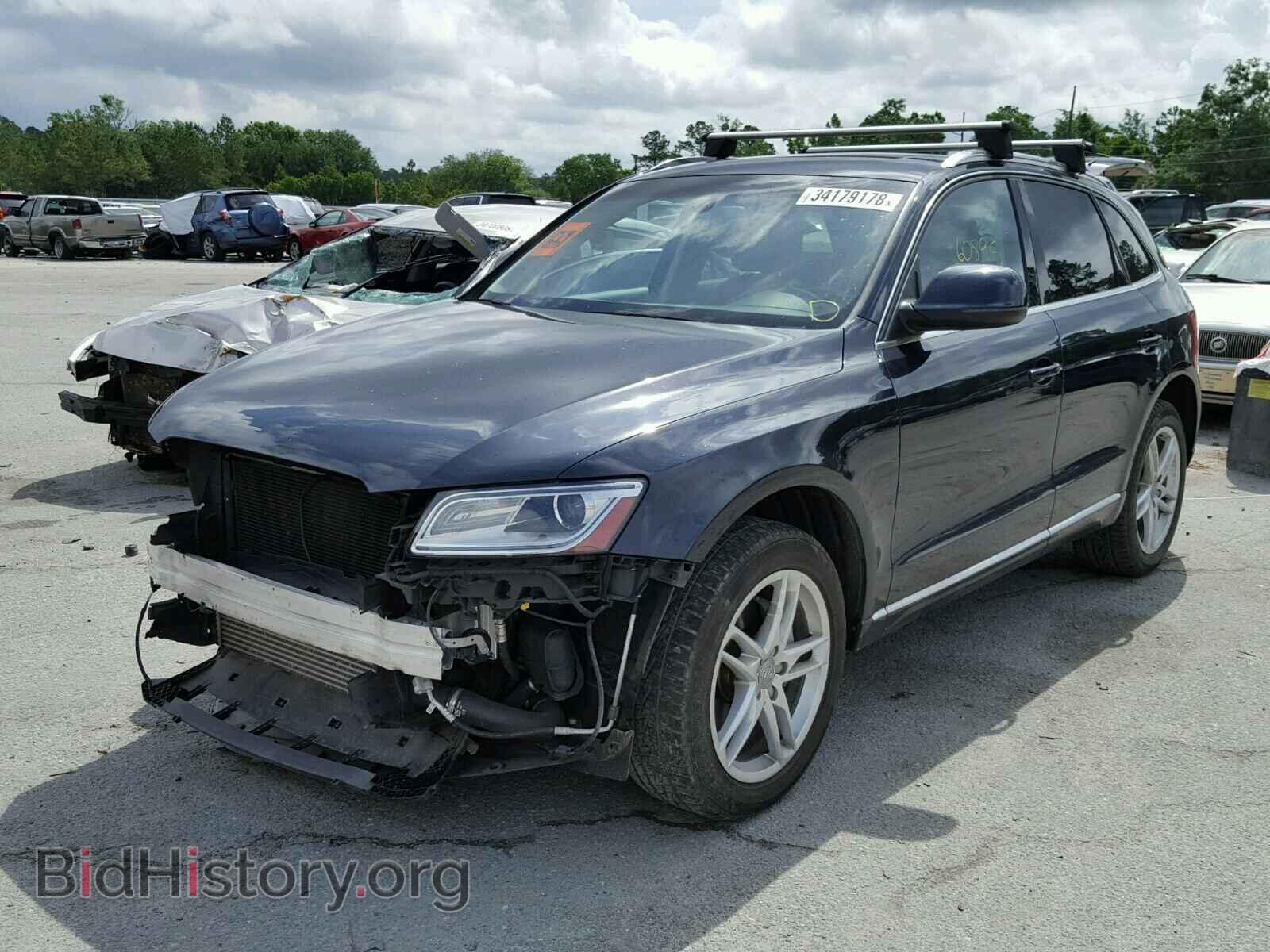 2014 AUDI Q5 - VIN: WA1LFAFP8EA087860 - Фото 2