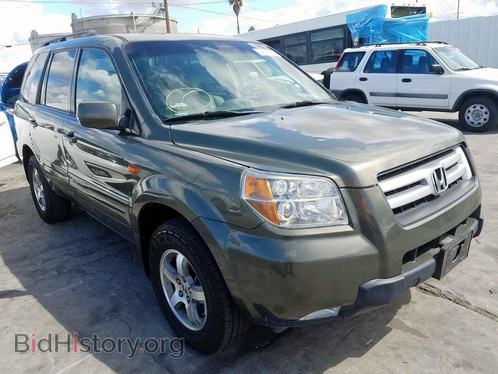 Фотография 2HKYF18706H535320 - HONDA PILOT 2006
