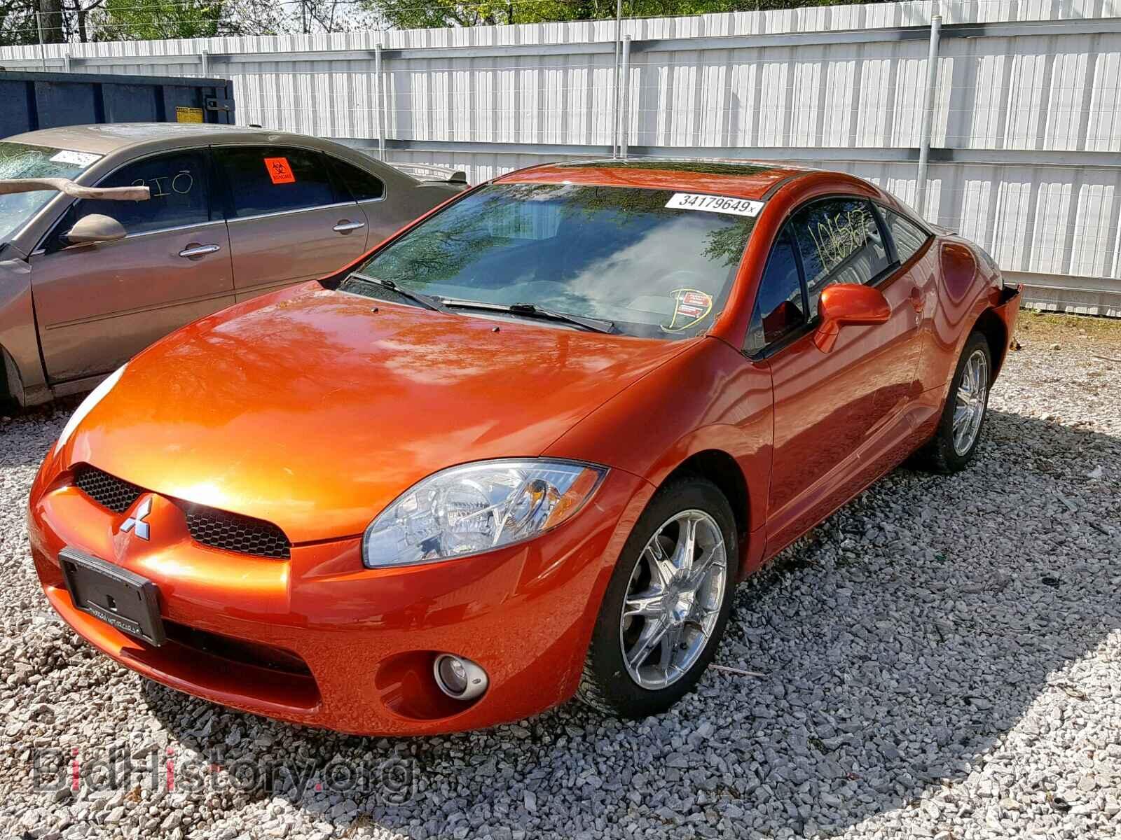 2008 MITSUBISHI ECLIPSE - VIN: 4A3AK24F58E035881 - Фото 2