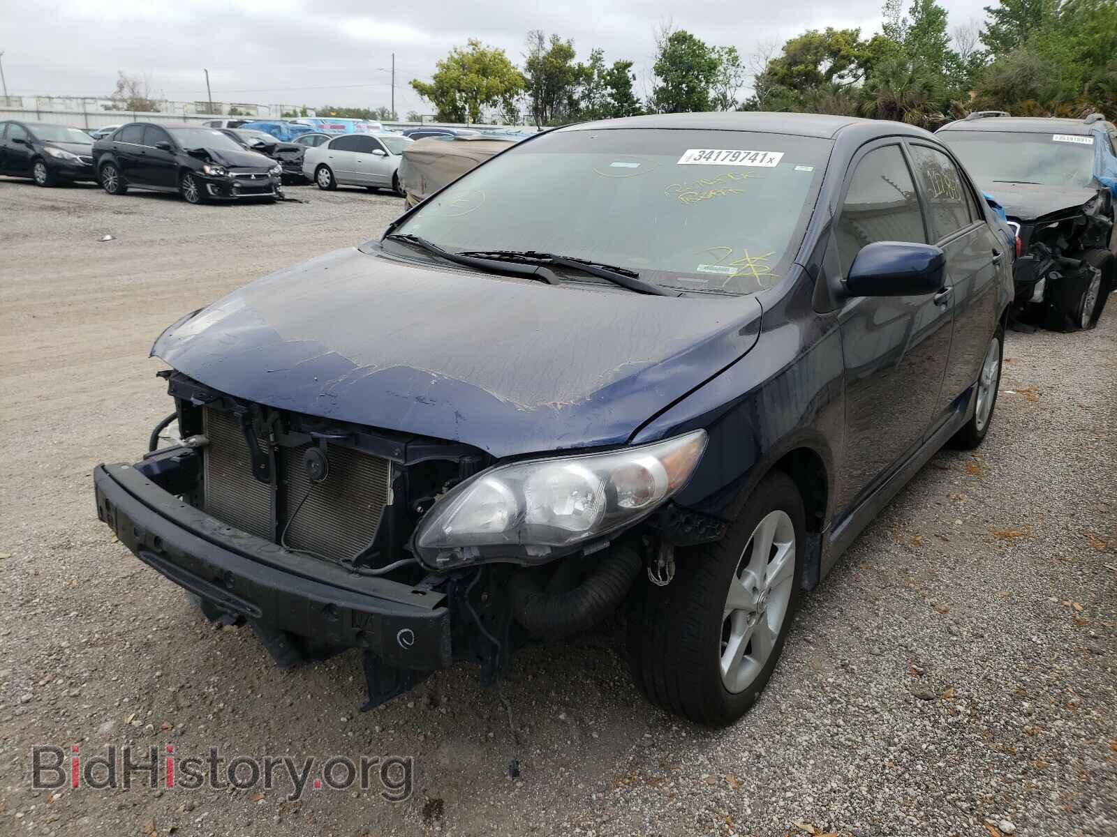 2011 TOYOTA COROLLA - VIN: 2T1BU4EE4BC708298 - Photo 2
