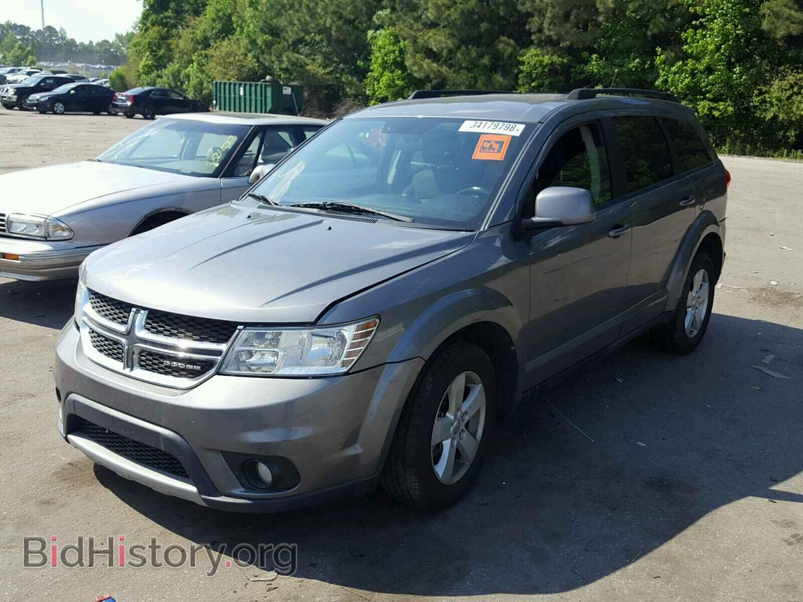 2012 DODGE JOURNEY - VIN: 3C4PDCBG4CT186955 - Фото 2