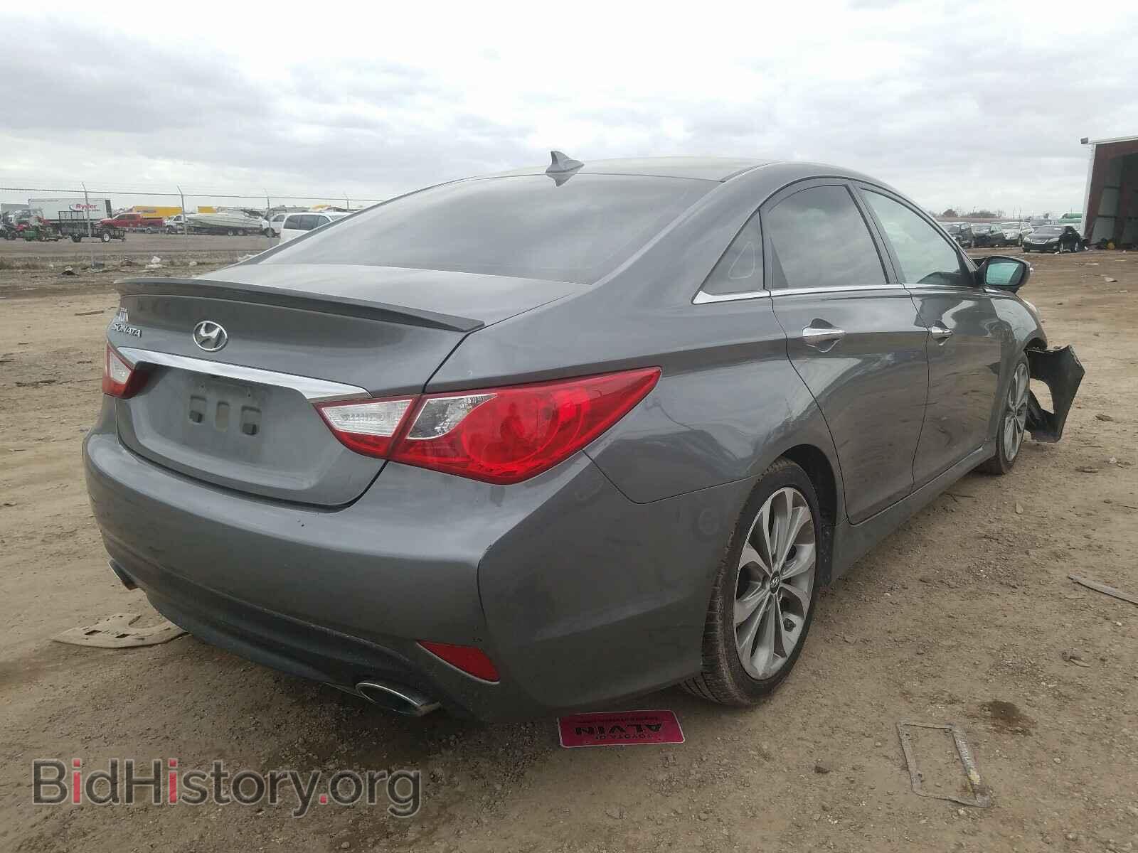 2014 HYUNDAI SONATA - VIN: 5NPEC4AC6EH931884 - Фото 4