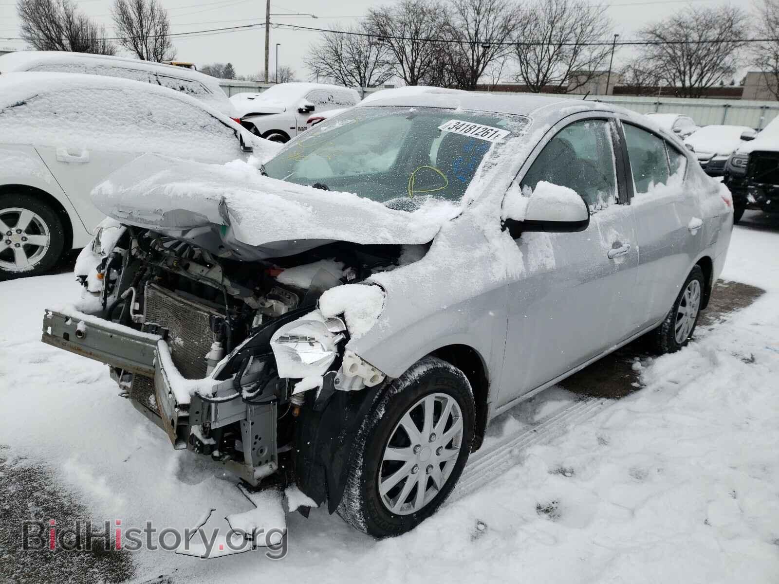 2012 NISSAN VERSA - VIN: 3N1CN7AP2CL886450 - Фото 2
