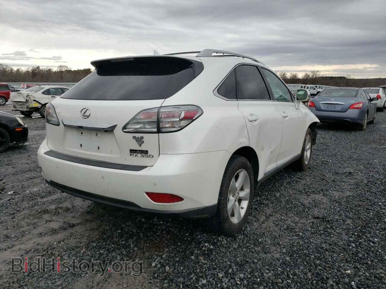 2012 LEXUS RX350 - VIN: 2T2BK1BA7CC149669 - Фото 4