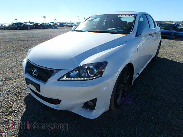 2012 LEXUS IS350 - VIN: JTHBE5C20C5030657 - Фото 2