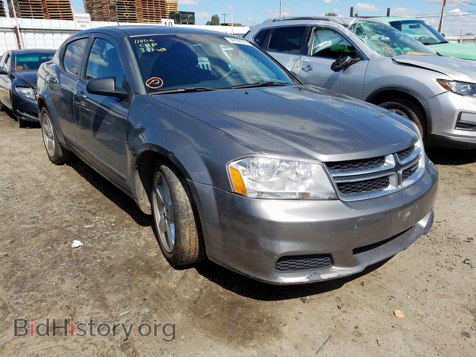Фотография 1C3CDZAB3CN209704 - DODGE AVENGER 2012