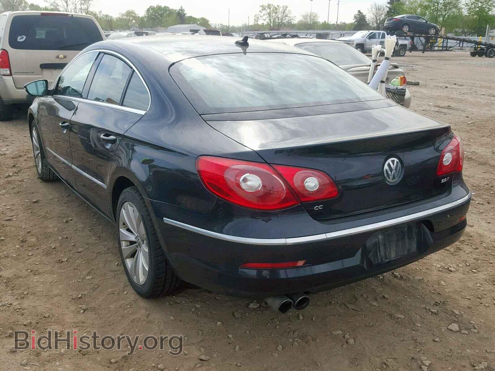 2012 VOLKSWAGEN CC - VIN: WVWMP7AN3CE501911 - Фото 3