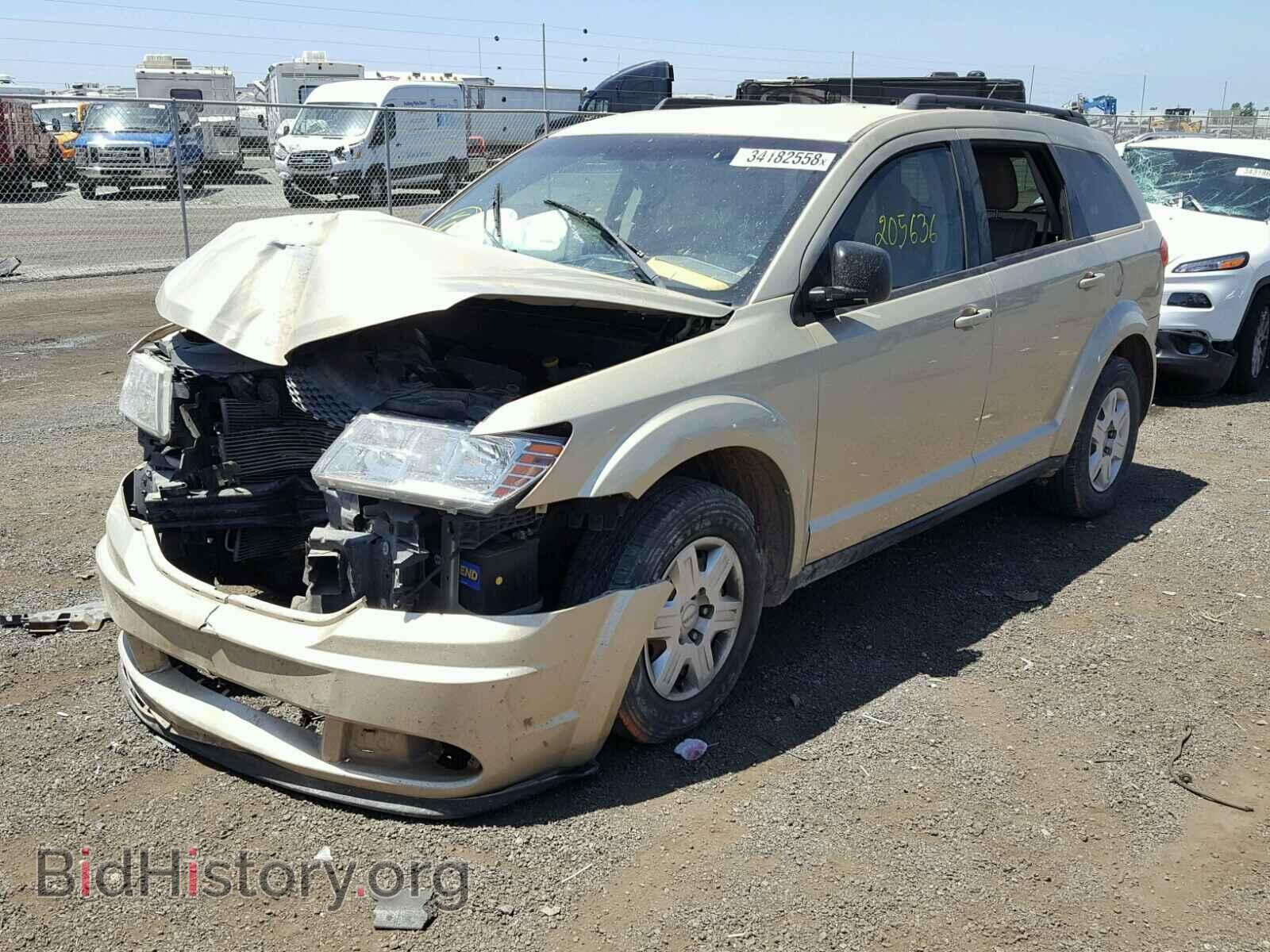 2011 DODGE JOURNEY - VIN: 3D4PG4FB1BT556966 - Фото 2