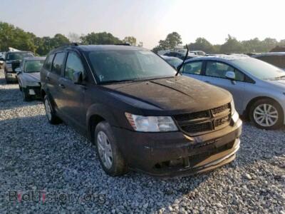2017 Dodge JOURNEY SE, серый — VIN 3C4PDCAB6HT550113, Copart