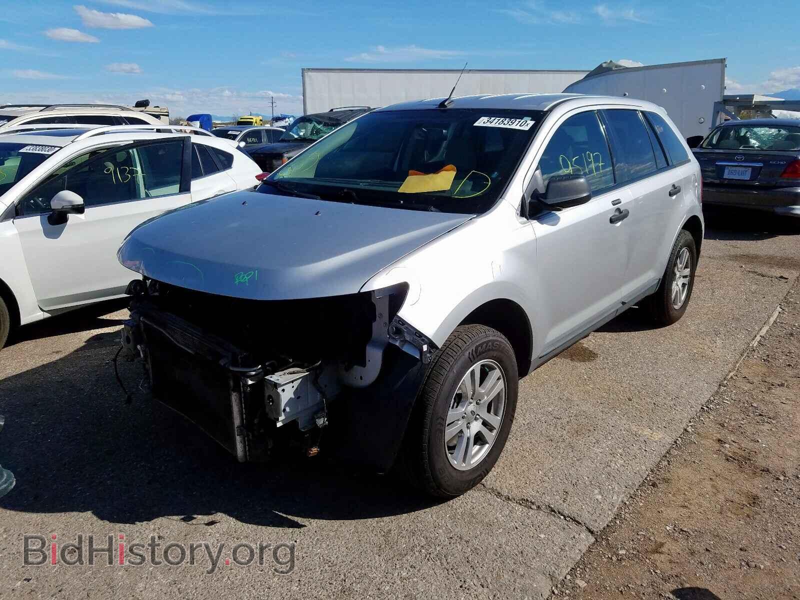2012 FORD EDGE - VIN: 2FMDK3GC5CBA27562 - Фото 2