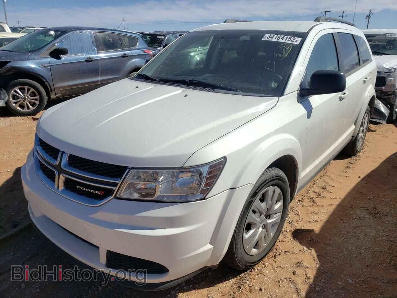 2016 DODGE JOURNEY - VIN: 3C4PDCAB3GT186201 - Фото 2