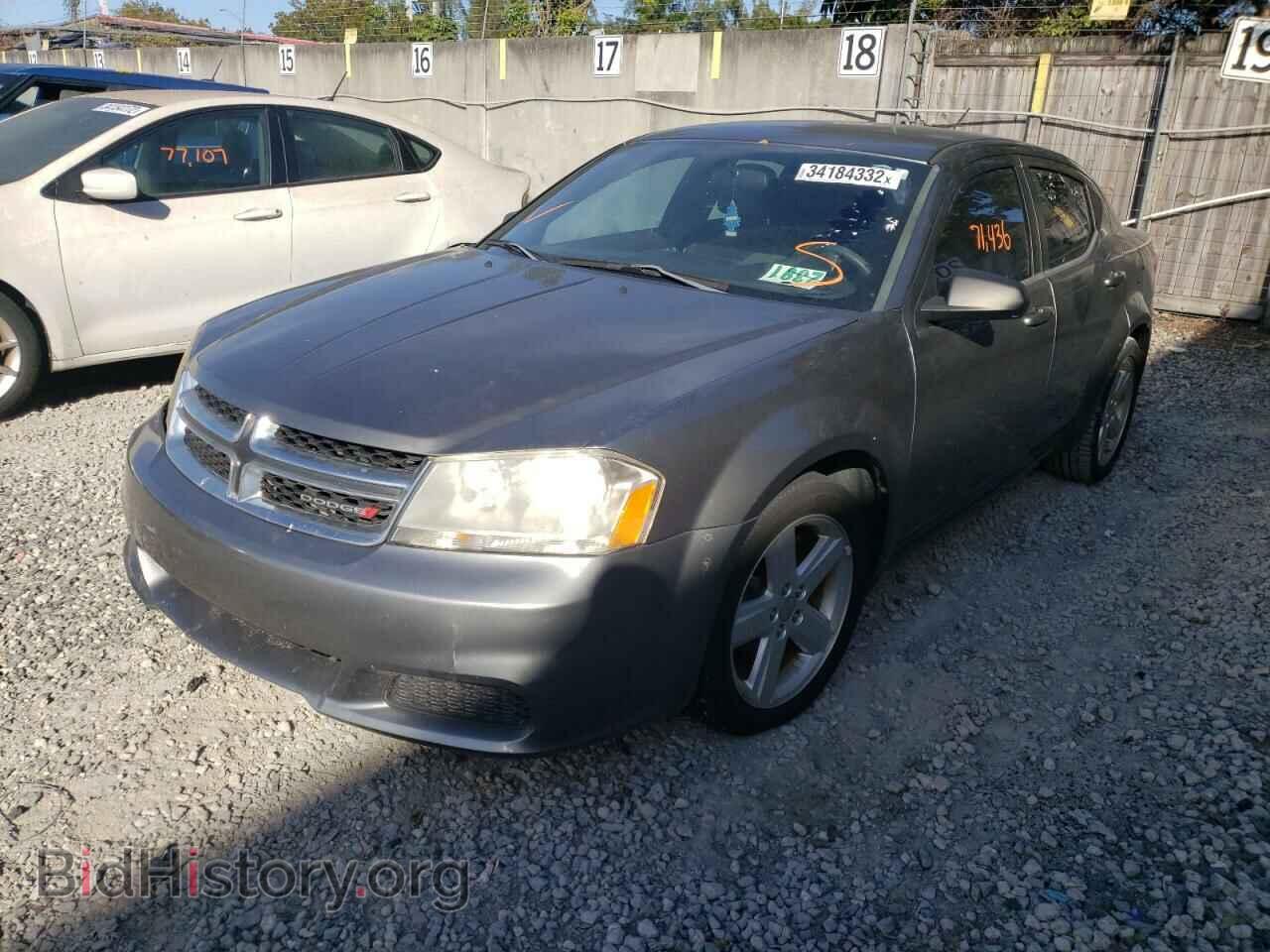 2013 DODGE AVENGER - VIN: 1C3CDZAB2DN648989 - Фото 2