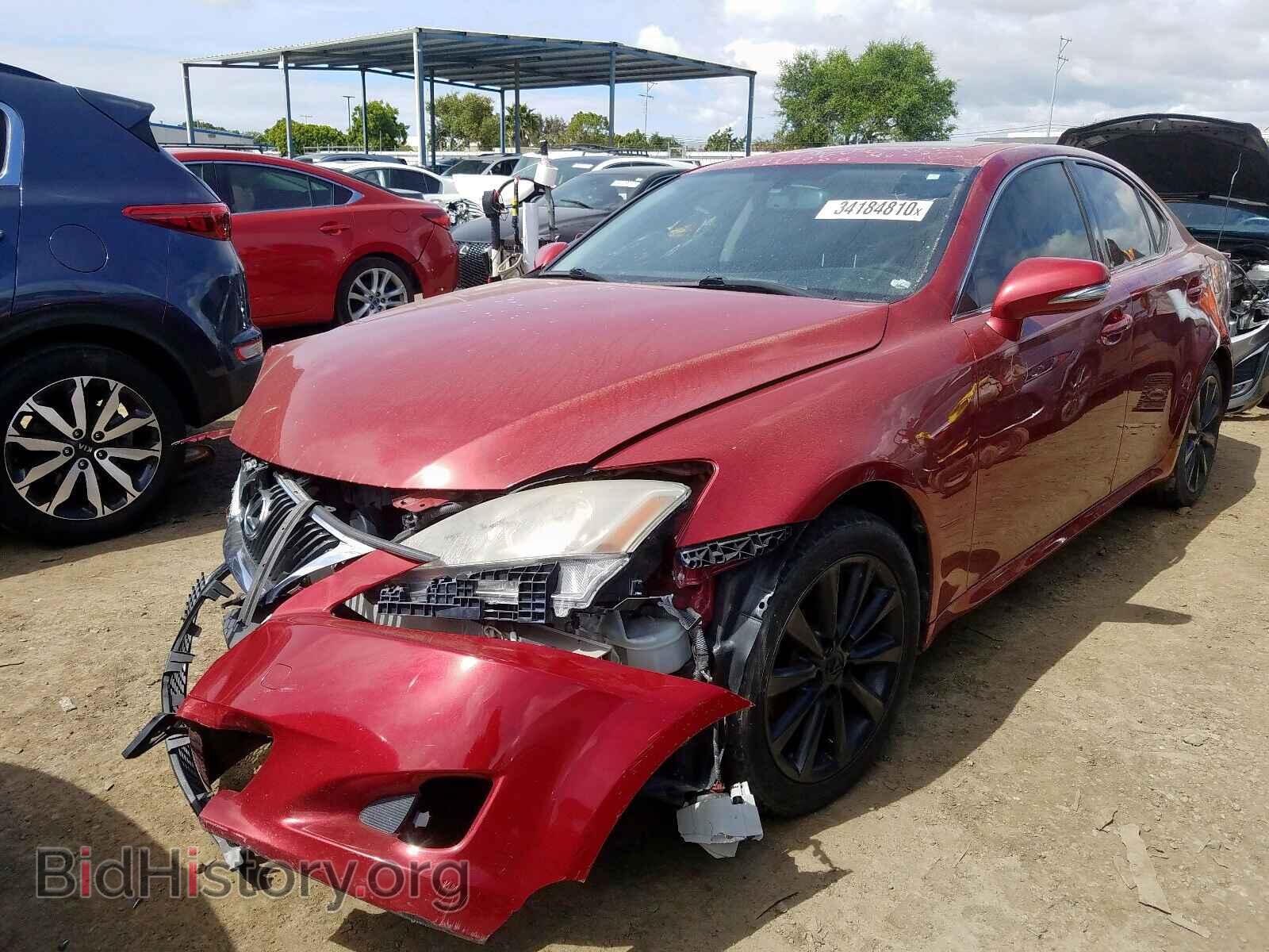 2009 LEXUS IS - VIN: JTHBK262995106789 - Фото 2