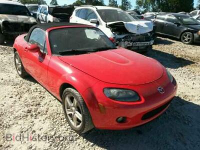 2007 Mazda MIATA MX-5 Miata, red — VIN JM1NC25F170129462, Copart