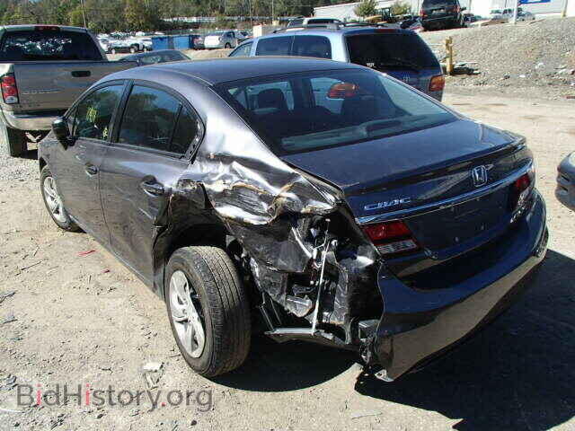 2014 HONDA CIVIC - VIN: 19XFB2F58EE257165 - Фото 3