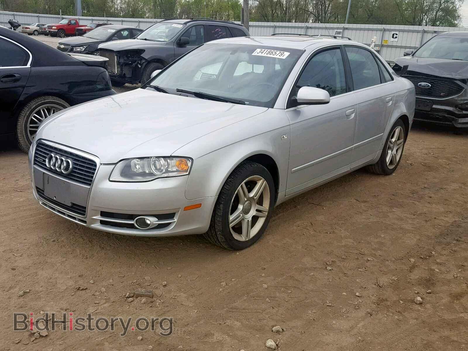 2007 AUDI A4 - VIN: WAUDF78E57A032372 - Фото 2