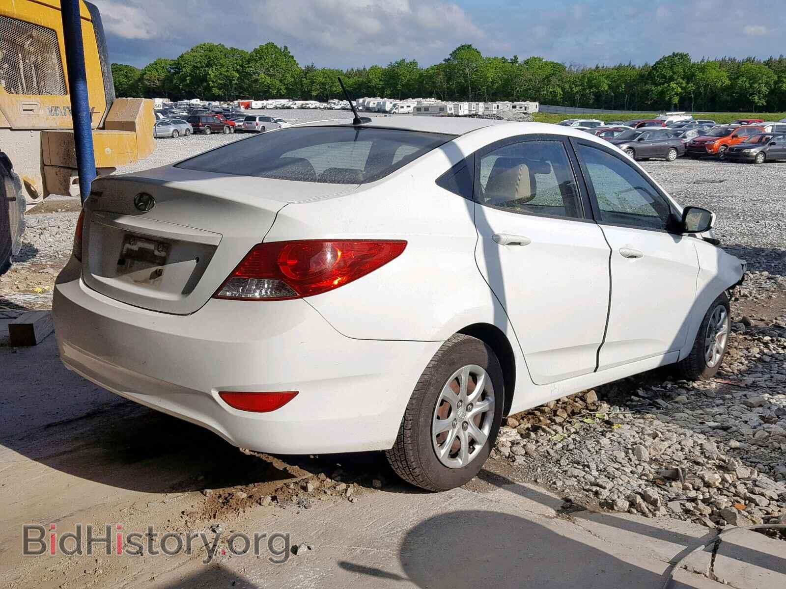 2013 HYUNDAI ACCENT - VIN: KMHCT4AE2DU310067 - Фото 4