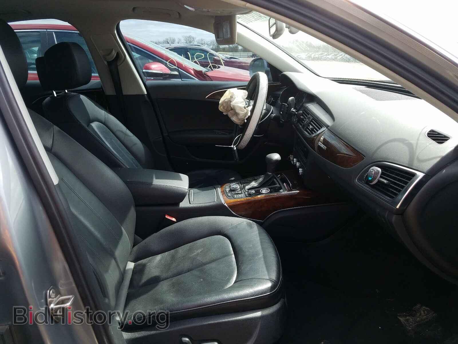 2013 AUDI A6 - VIN: WAUGGAFC0DN028422 - Фото 5