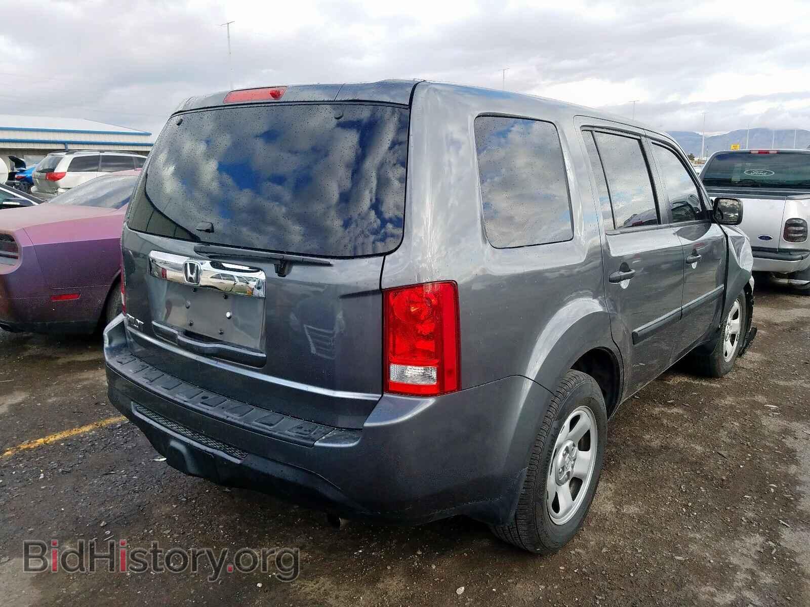 2012 HONDA PILOT - VIN: 5FNYF3H27CB001662 - Фото 4
