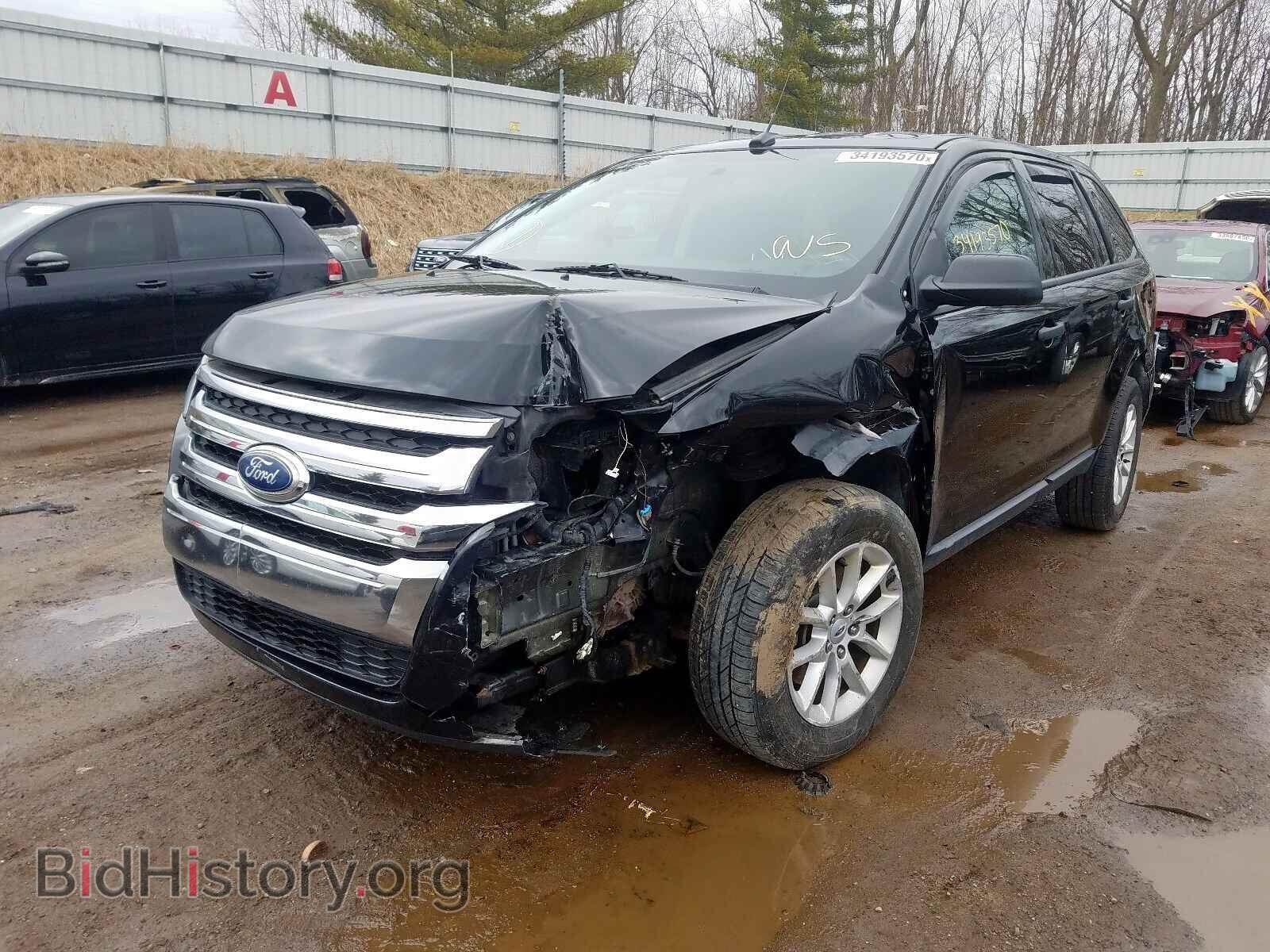 2014 FORD EDGE - VIN: 2FMDK3GC5EBA41240 - Фото 2