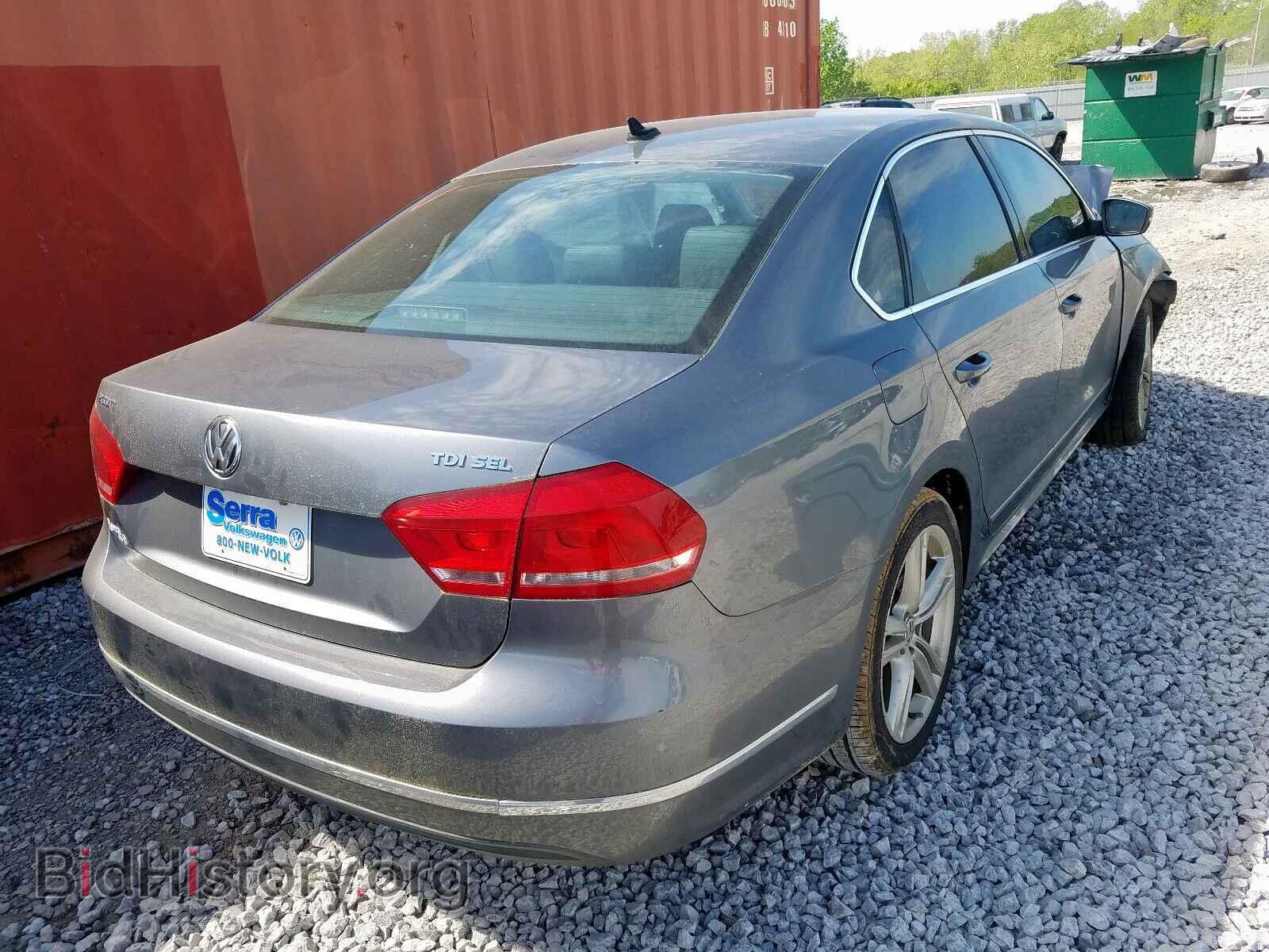 2014 VOLKSWAGEN PASSAT - VIN: 1VWCN7A39EC061981 - Photo 4