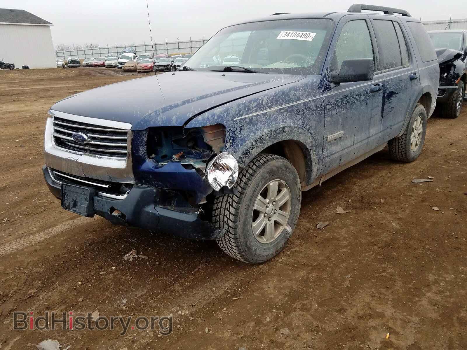 2007 FORD EXPLORER - VIN: 1FMEU73E57UB44894 - Фото 2