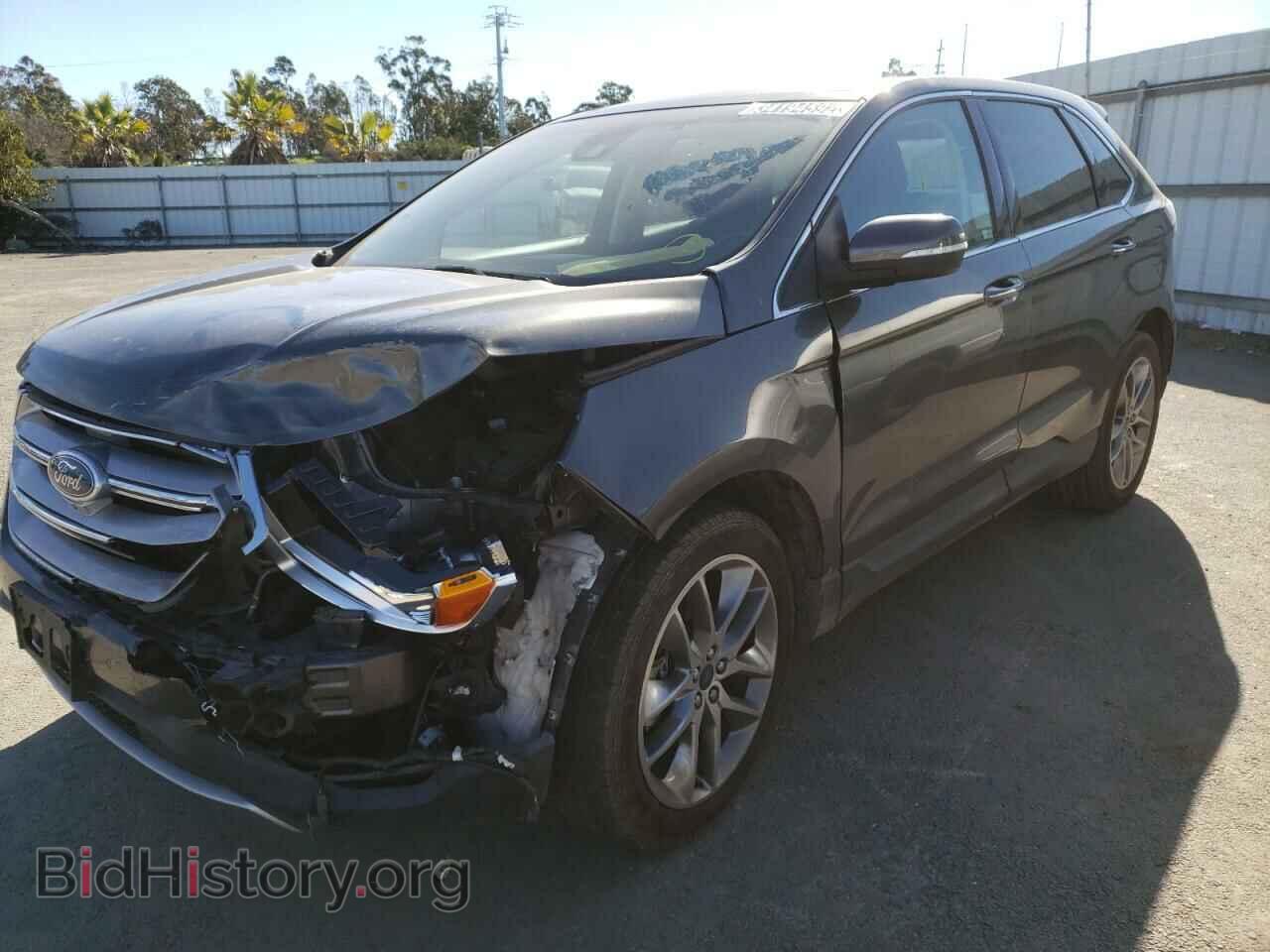 2015 FORD EDGE - VIN: 2FMPK4K97FBC07855 - Фото 2
