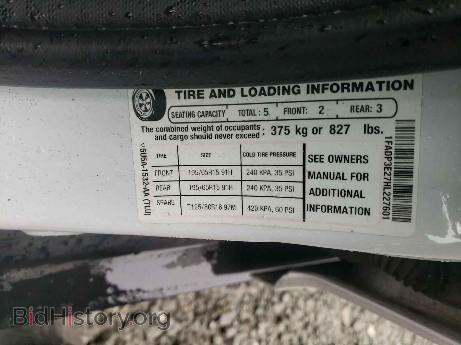 2017 FORD FOCUS - VIN: 1FADP3E27HL227601 - Photo 10
