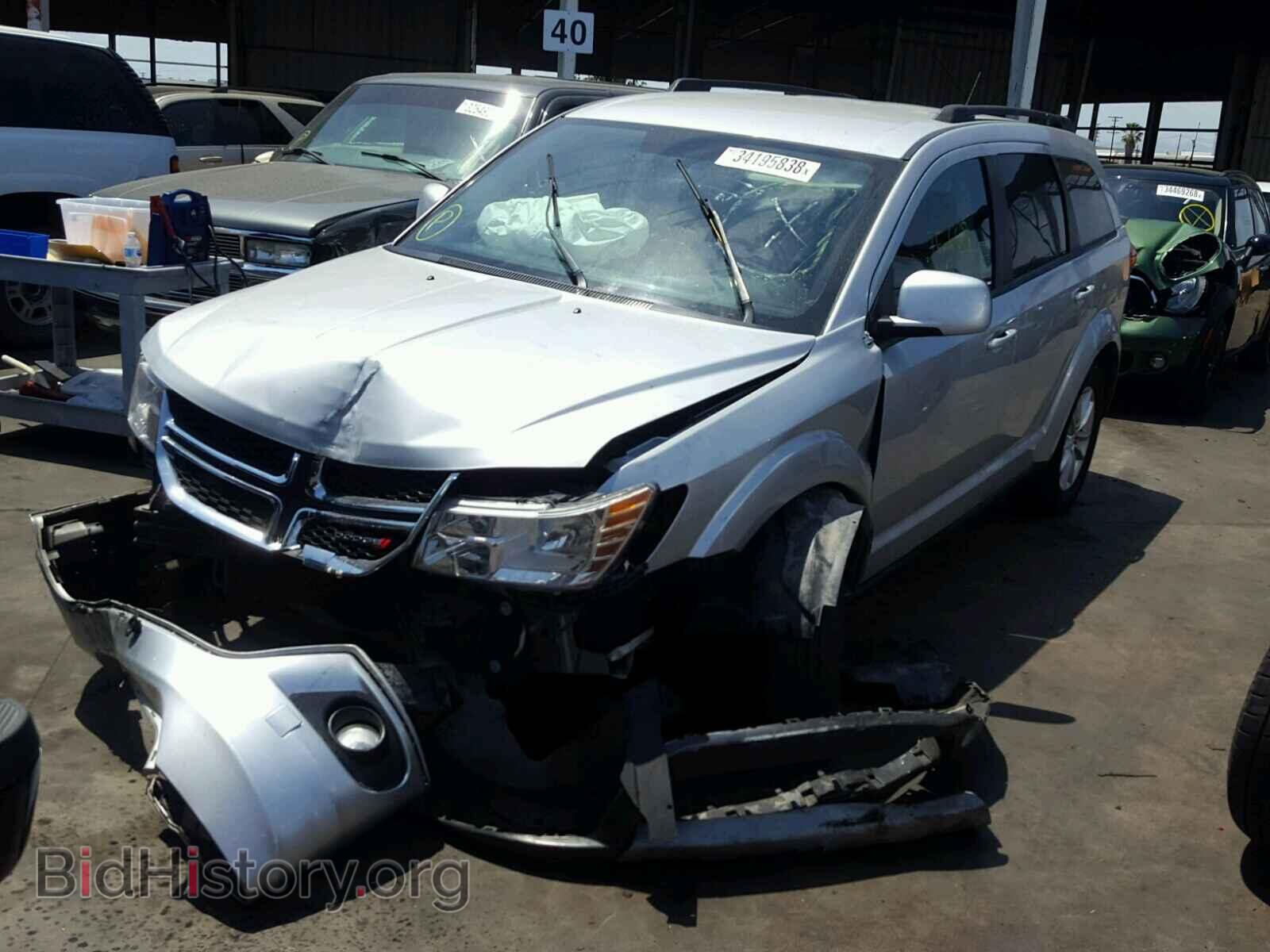 2014 DODGE JOURNEY - VIN: 3C4PDCBG9ET192382 - Фото 2