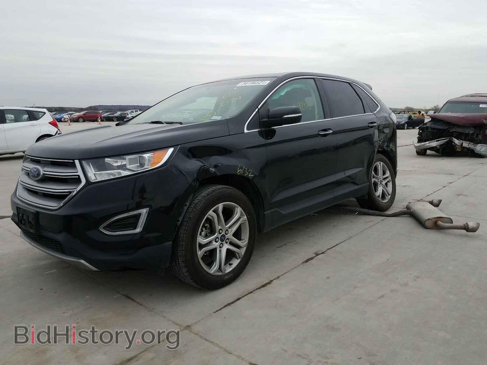 2017 FORD EDGE - VIN: 2FMPK3K90HBB59743 - Фото 2