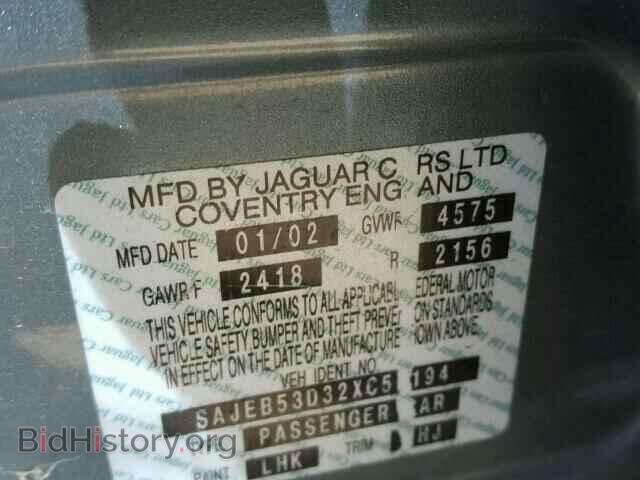 2002 JAGUAR X-TYPE - VIN: SAJEB53D32XC57194 - Photo 10