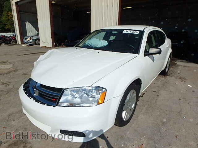2011 DODGE AVENGER - VIN: 1B3BD4FB2BN524920 - Фото 2