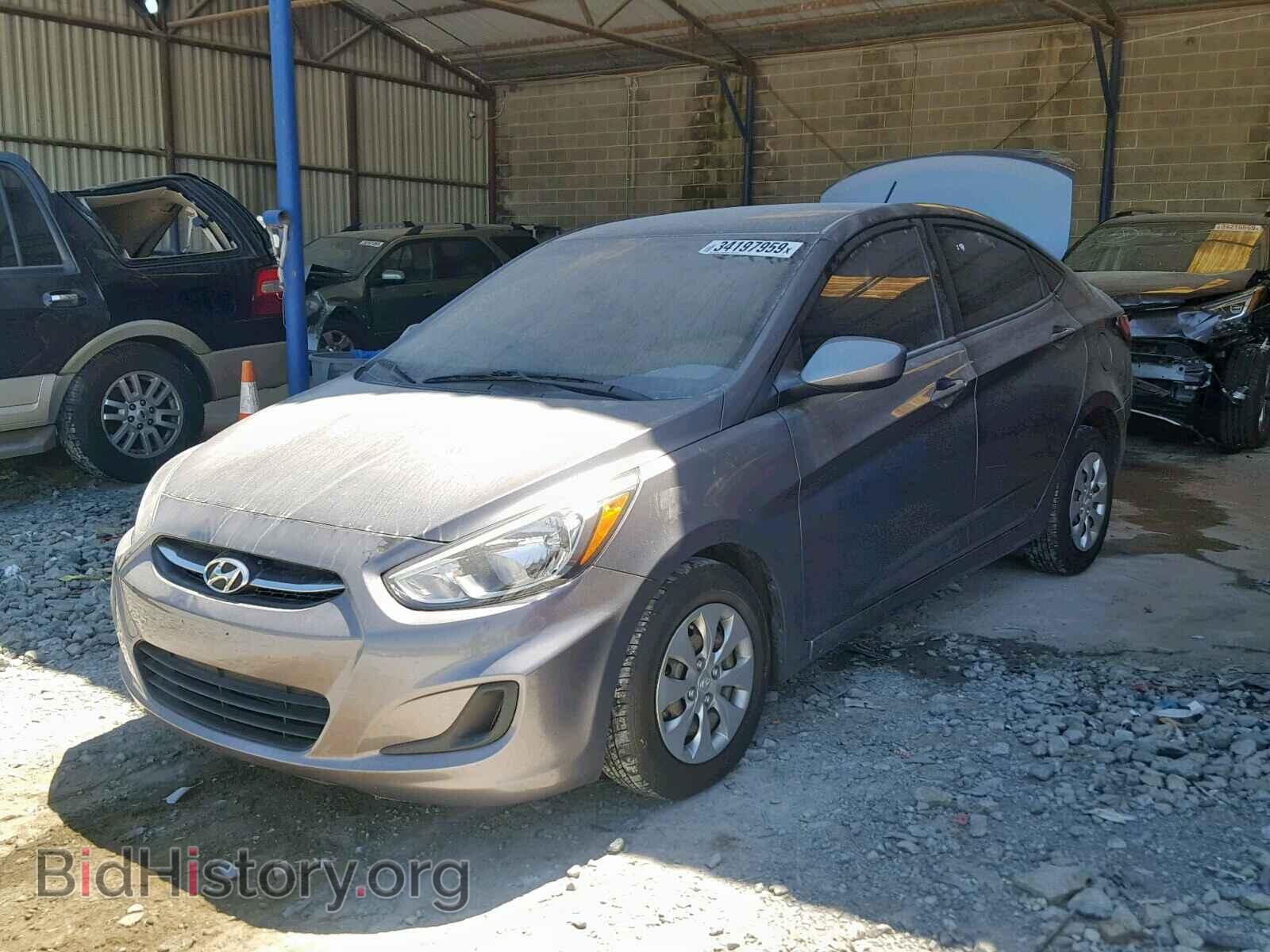2016 HYUNDAI ACCENT - VIN: KMHCT4AE4GU007389 - Фото 2