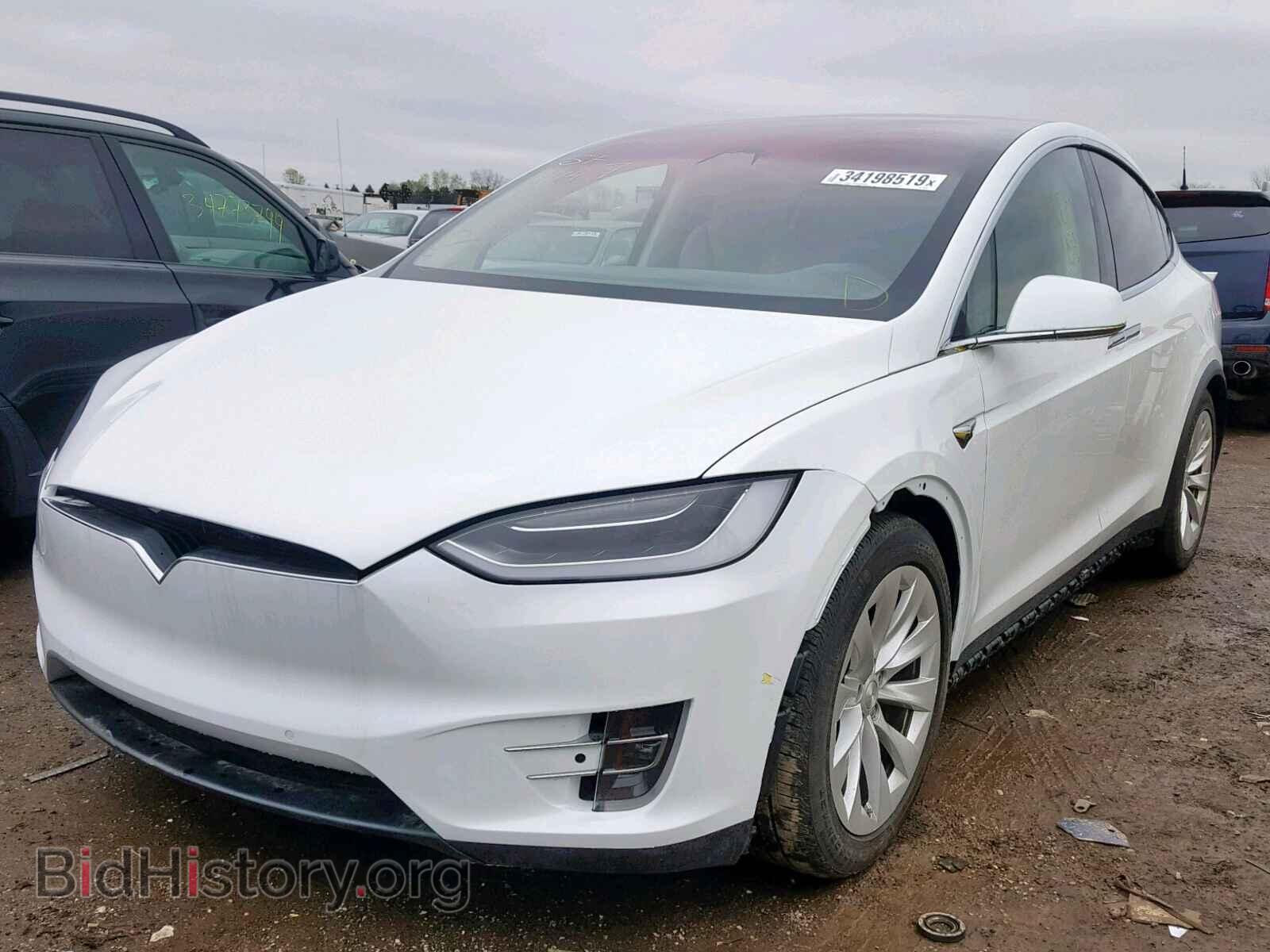 2017 TESLA MODEL X - VIN: 5YJXCDE2XHF052000 - Photo 2