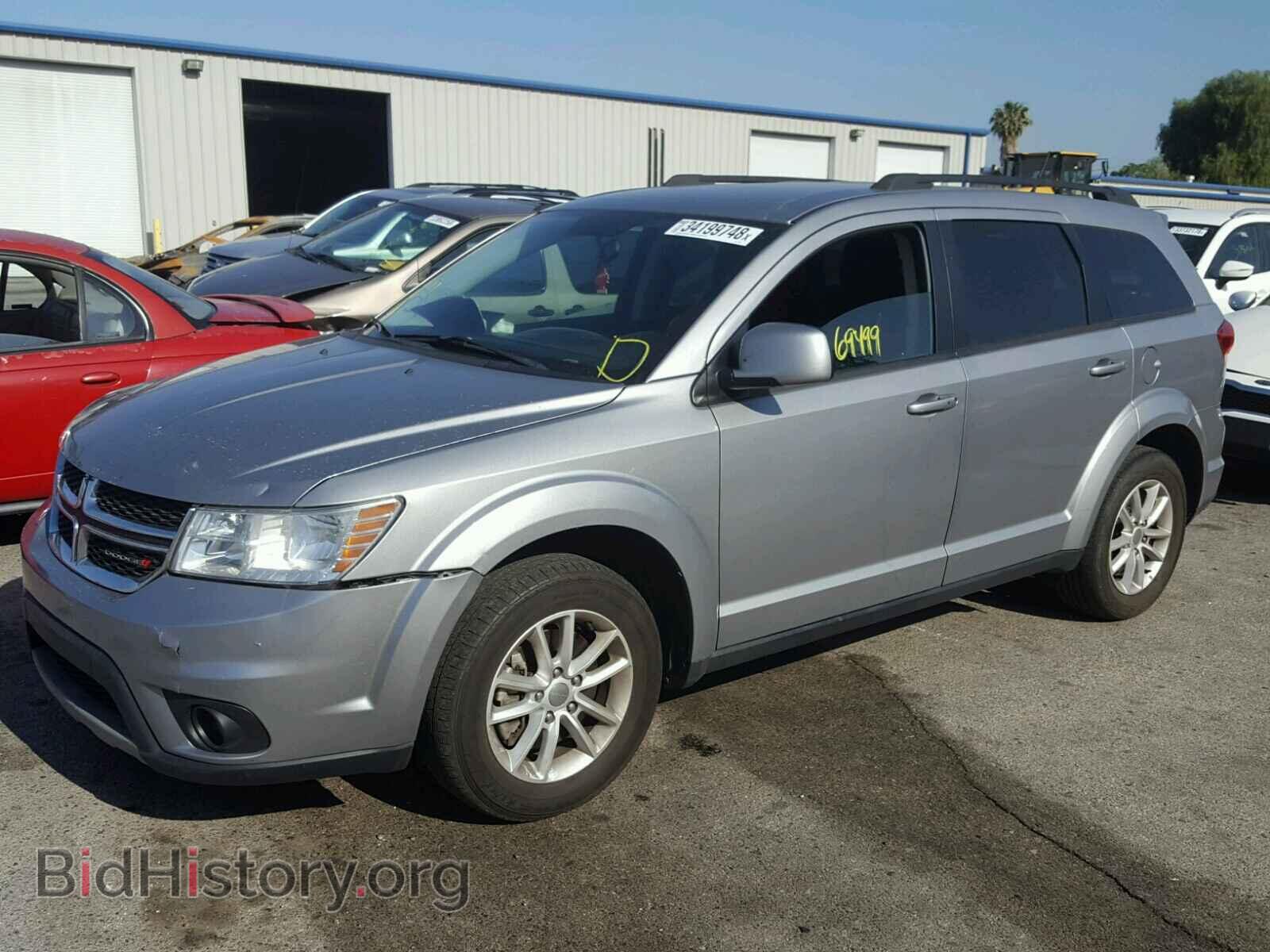 2015 DODGE JOURNEY - VIN: 3C4PDCBGXFT755022 - Фото 2