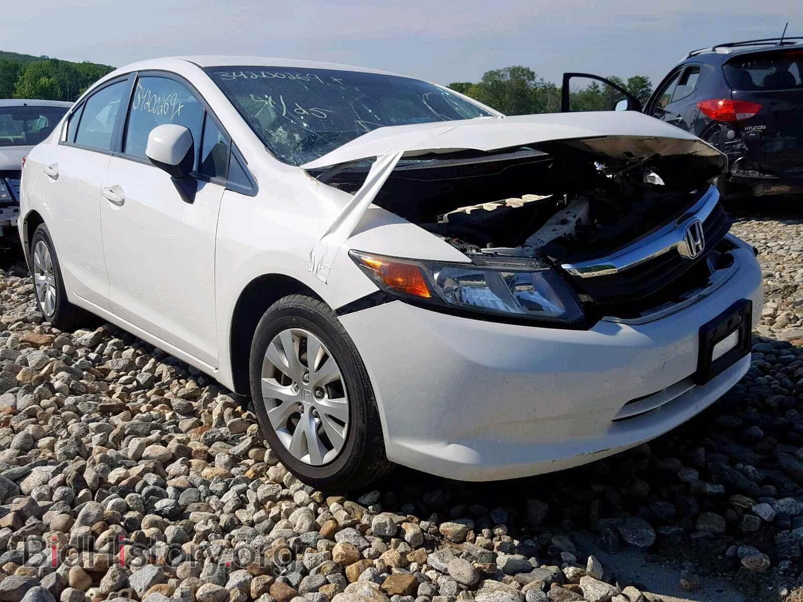 Фотография 2HGFB2F56CH563414 - HONDA CIVIC LX 2012