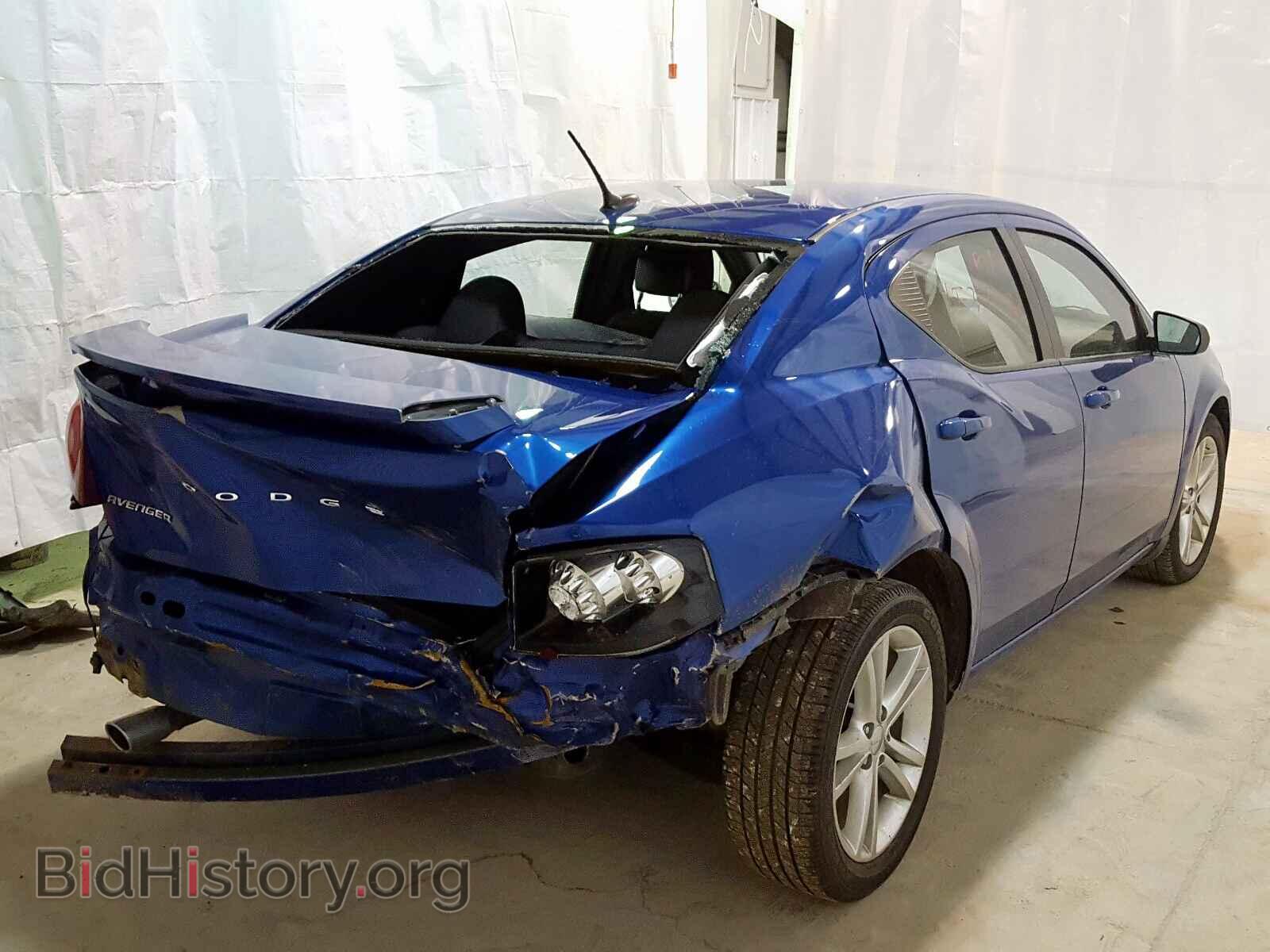 2013 DODGE AVENGER - VIN: 1C3CDZAG2DN576378 - Фото 4