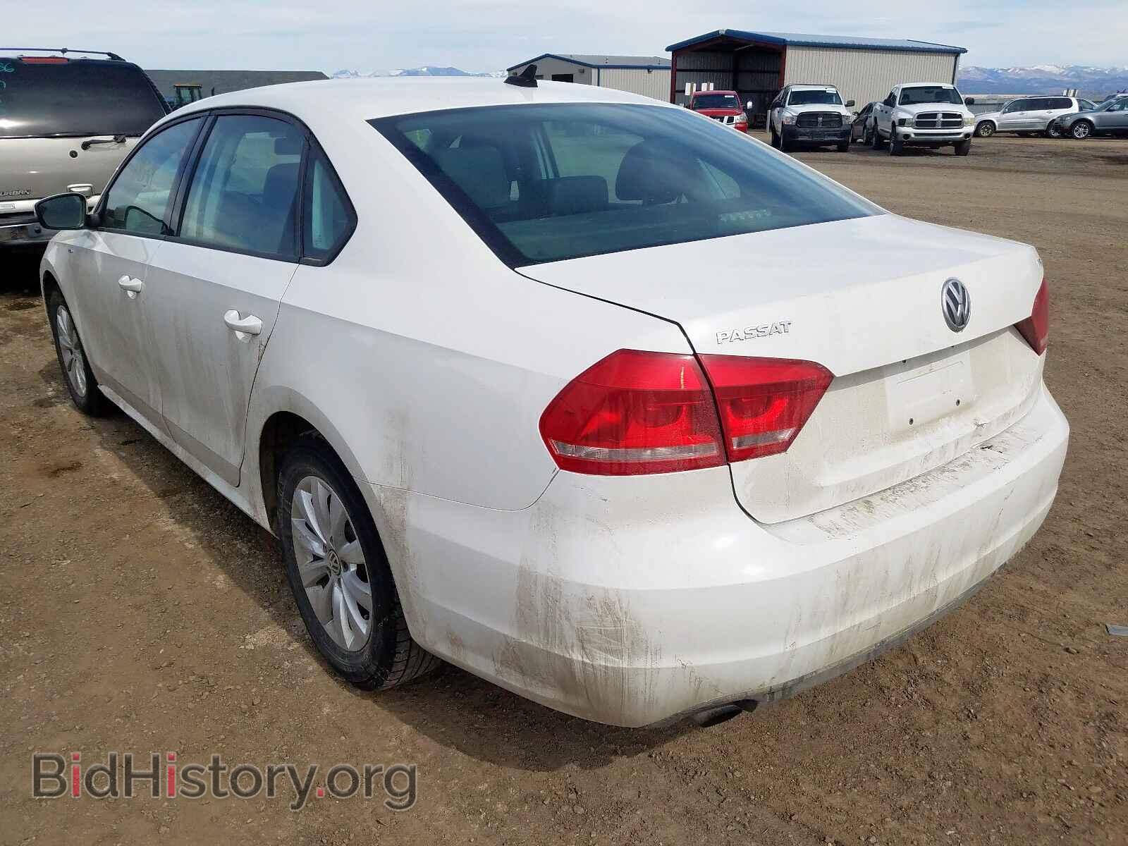 2014 VOLKSWAGEN PASSAT - VIN: 1VWAT7A3XEC100459 - Фото 3
